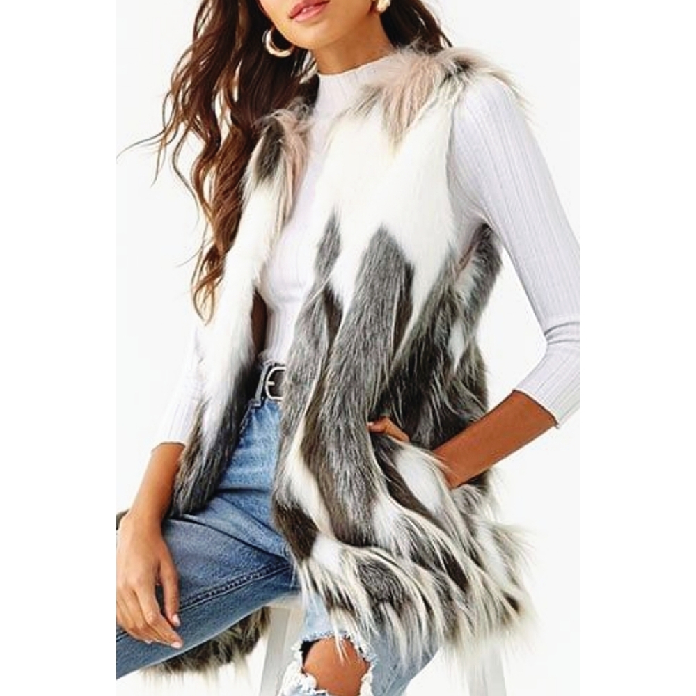 Forever 21 Faux Fur Vest